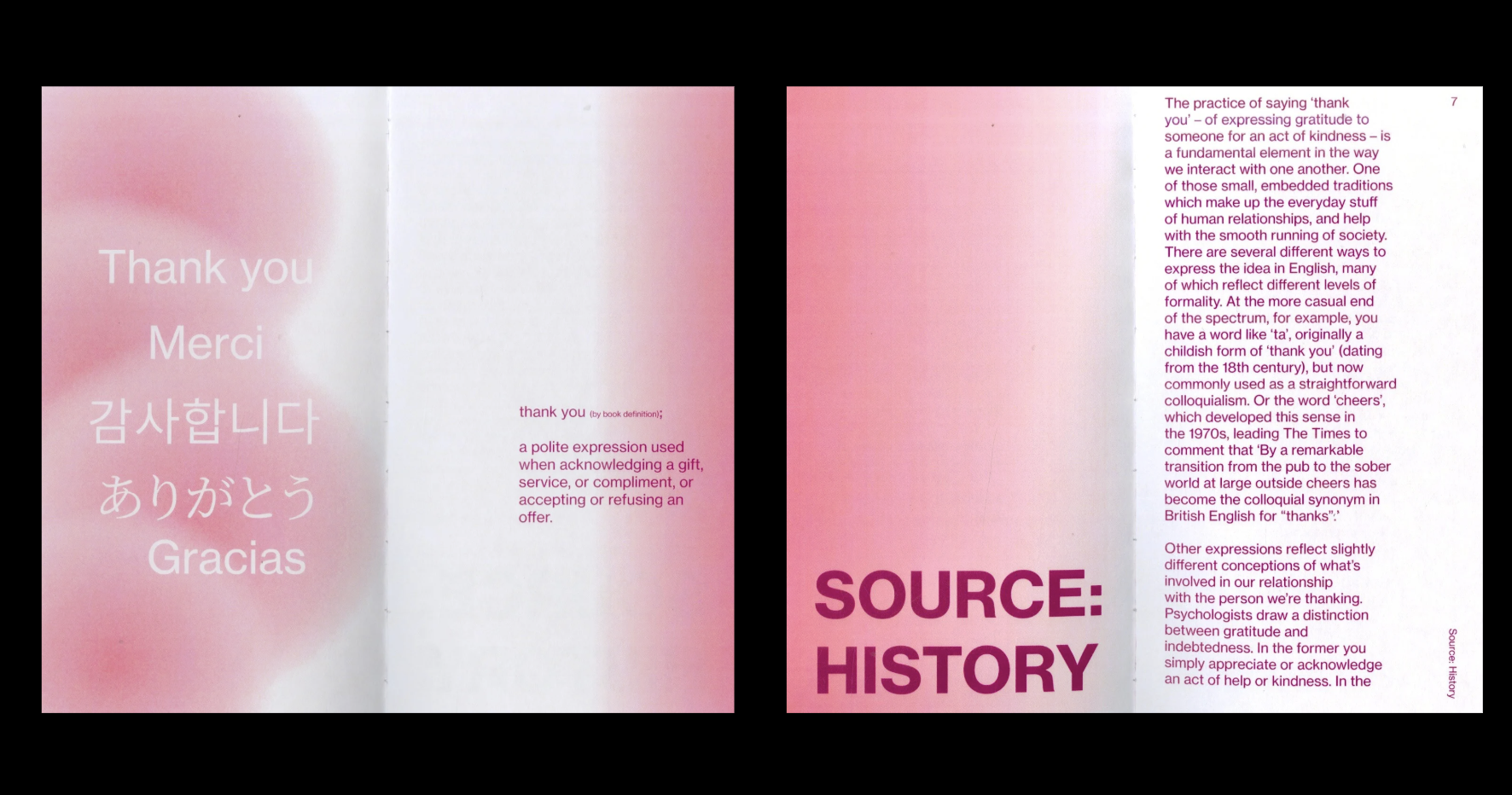 thank you publication